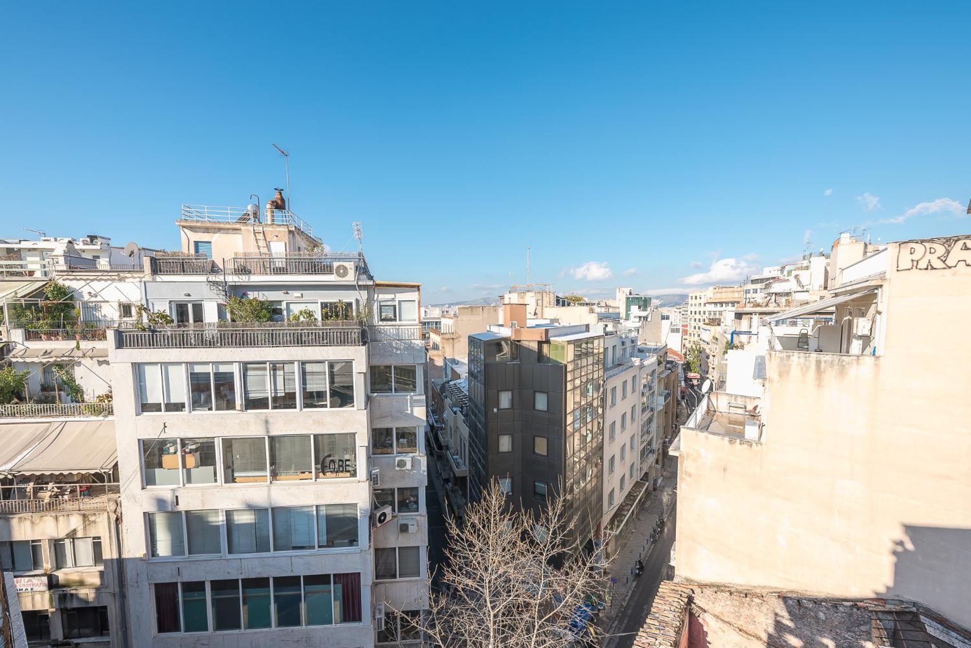 Stunning Acropolis View At City Center Athens Luaran gambar